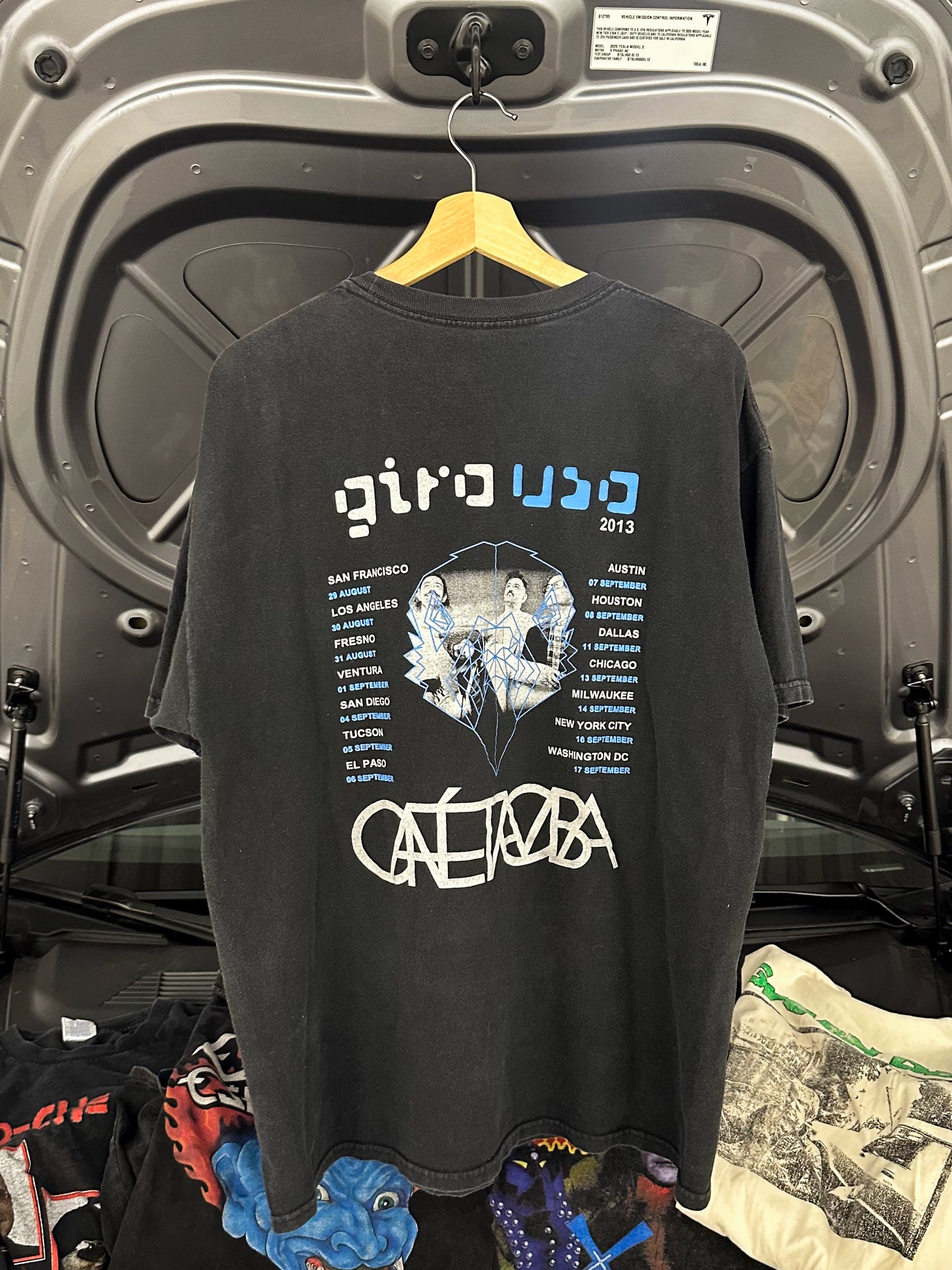 Café Tacvba - Gira USA 2013 Vintage Tour Tee