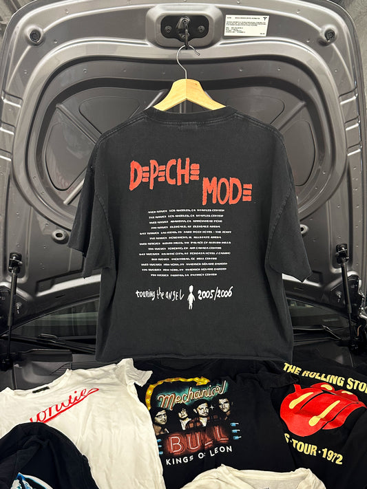 Depeche Mode “Touring the Angel” 2005/2006 World Tour Tee | Washed Black Boxy Fit
