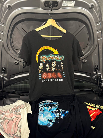 Kings Of Leon “Mechanical Bull” Tour 2014 | Cropped Washed Black