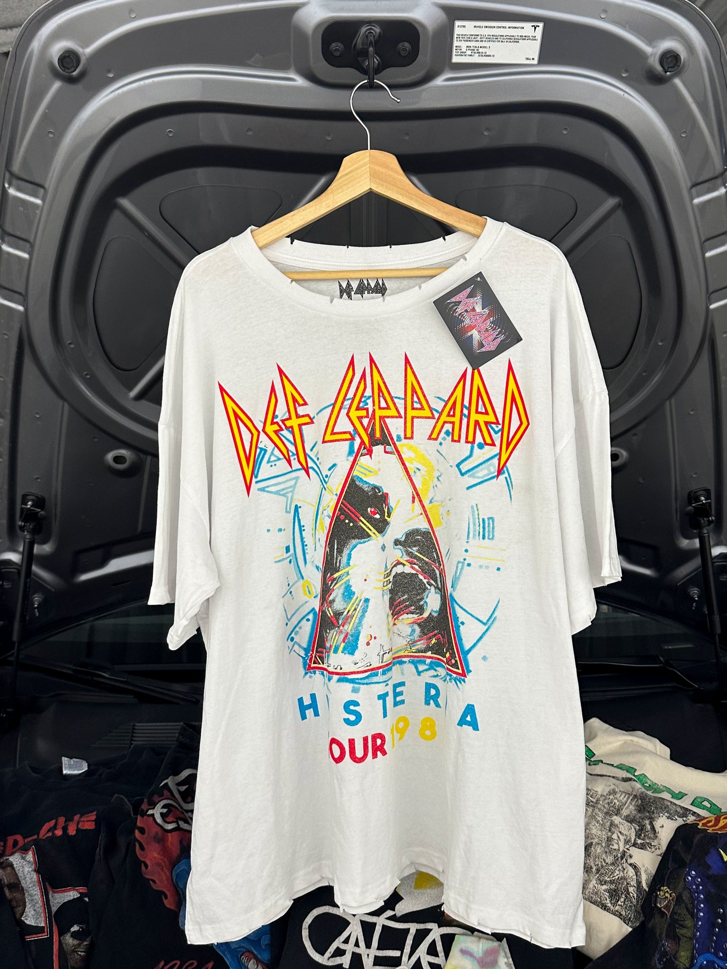 Hysteria ‘88 Def Leppard Dual-Sided Tour Tee